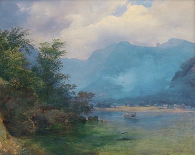 Alpine Landschaft von Joseph Holzer